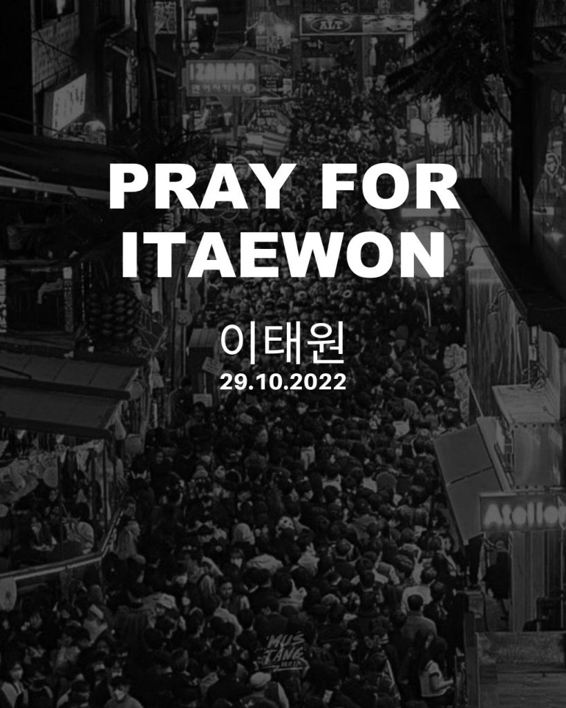 Pray for itaewon