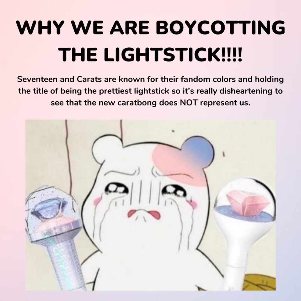 Fans SEVENTEEN Boikot CARATBONG Versi 3