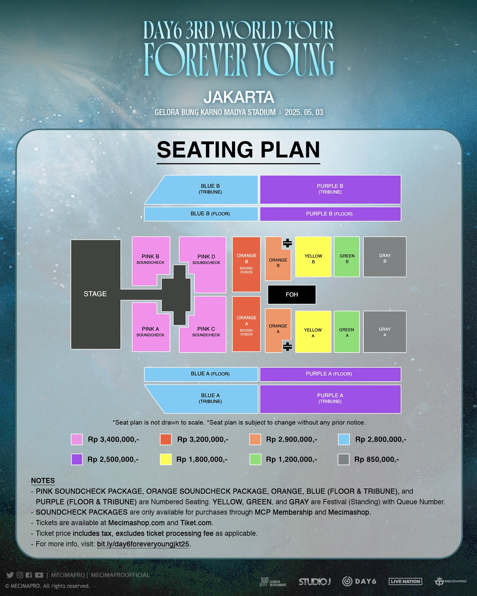 DAY6 3RD WORLD TOUR Jakarta
