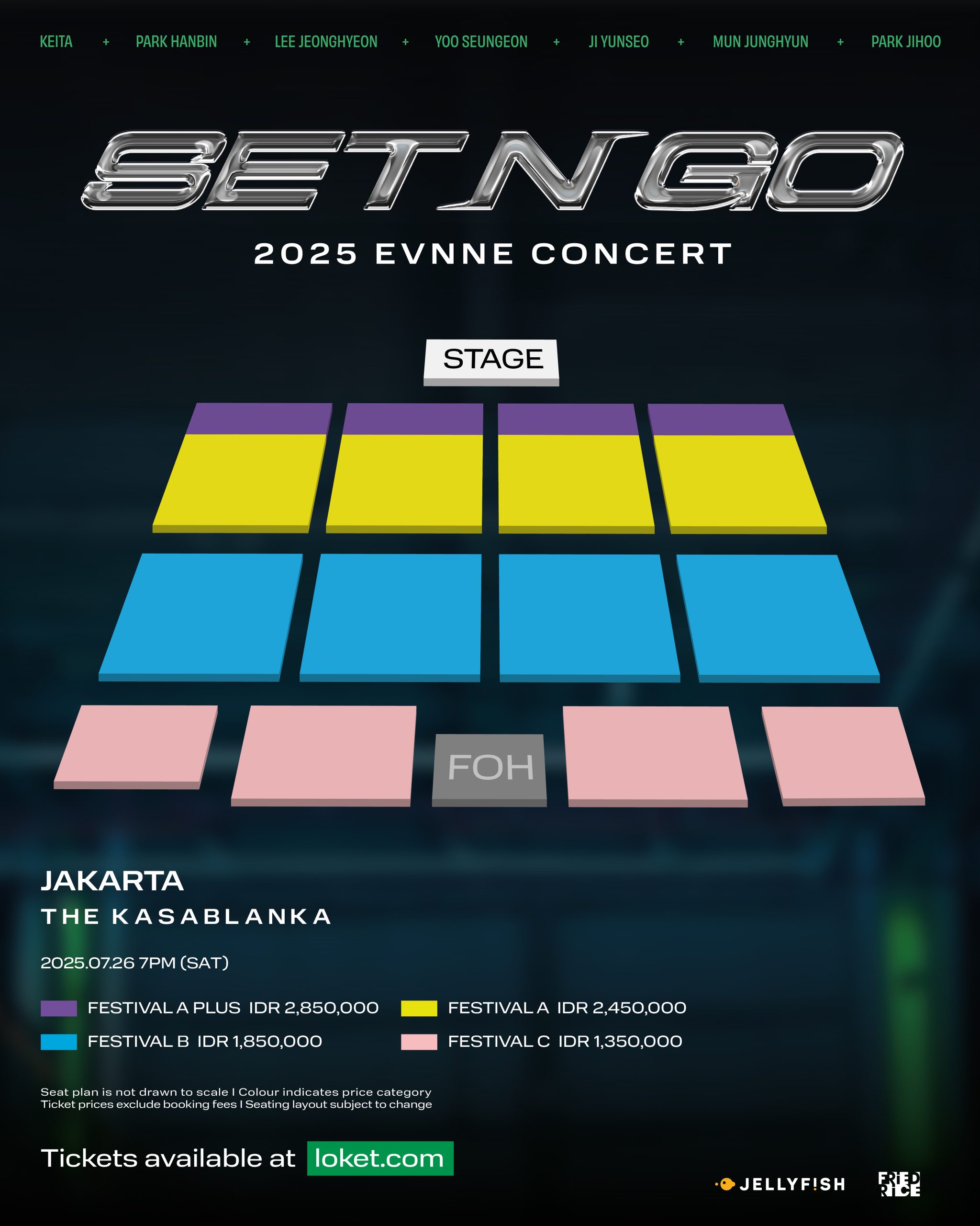 Konser EVNNE di Jakarta