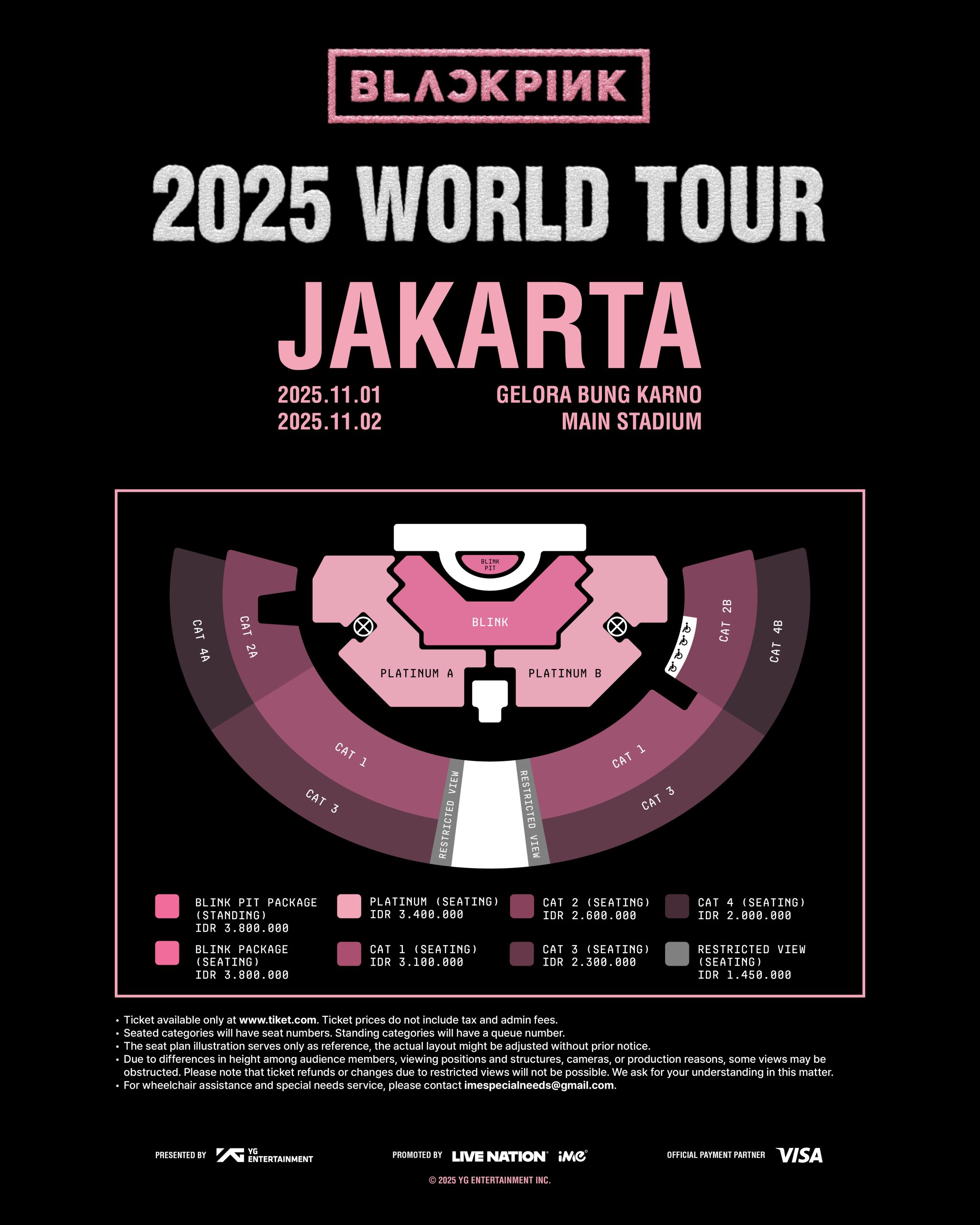 Konser BLACKPINK di Jakarta