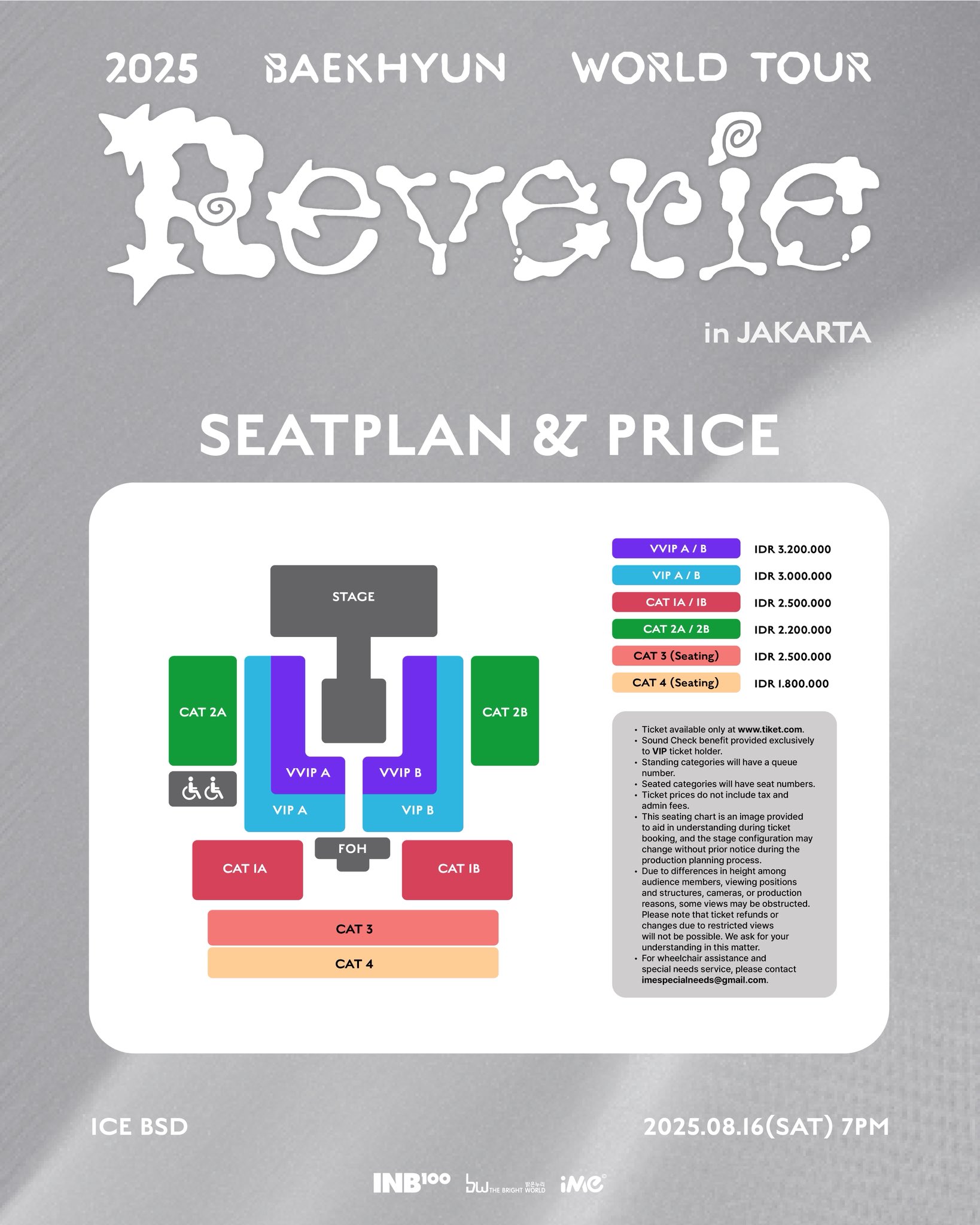 Konser Baekhyun <Reverie> Jakarta